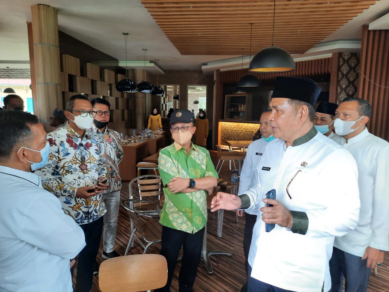 Kedatangan Sekretaris Jenderal  Kementerian Tenaga Kerja RI Bpk Anwar Sanusi Phd ke Kabupaten Solok