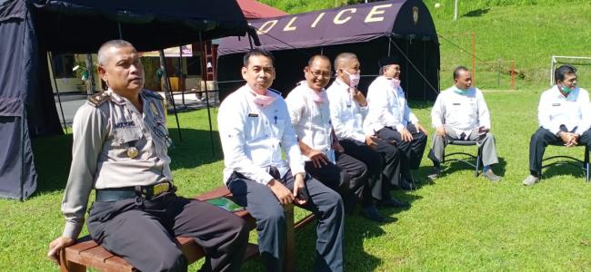 Pembagian Masker oleh BLK Kab. Solok