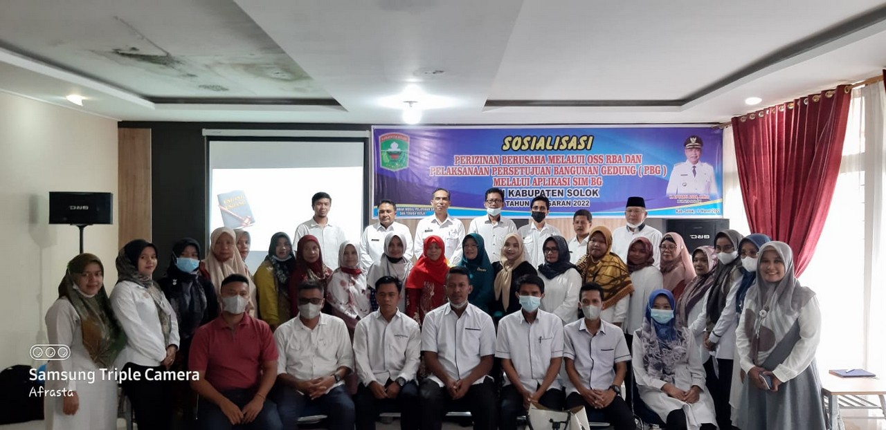 Sosialisasi Perizinan Berusaha melalui OSS RBA dan Pelaksanaan Persetujuan Bangunan Gedung melalui aplikasi SIMBG Angkatan I