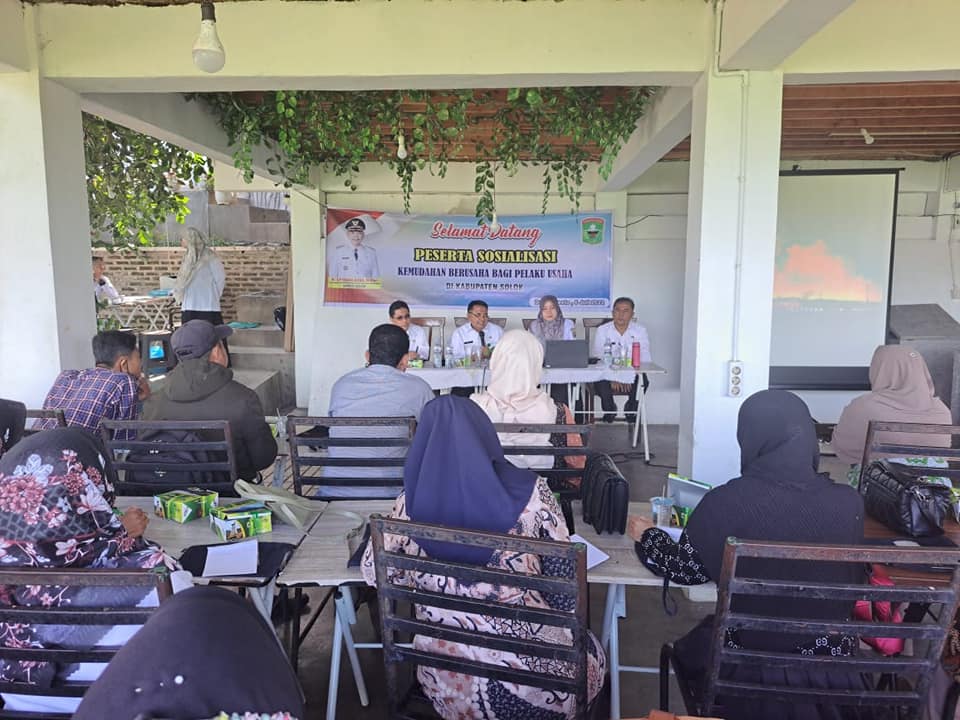 Sosialisasi dan Bimbingan Teknis Perizinan Berusaha melalui OSS  RBA bagi Pelaku Usaha di Damar Resto