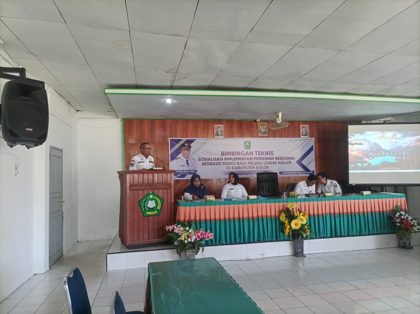 Bimbingan Teknis Sosialisasi Implementasi Perizinan Berusaha Berbasis Risiko bagi Pelaku Usaha Huller