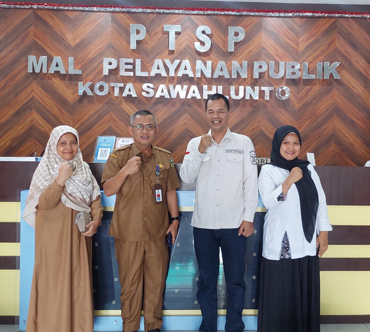 Sharing Informasi ke Mal Pelayanan Publik Kota Sawahlunto